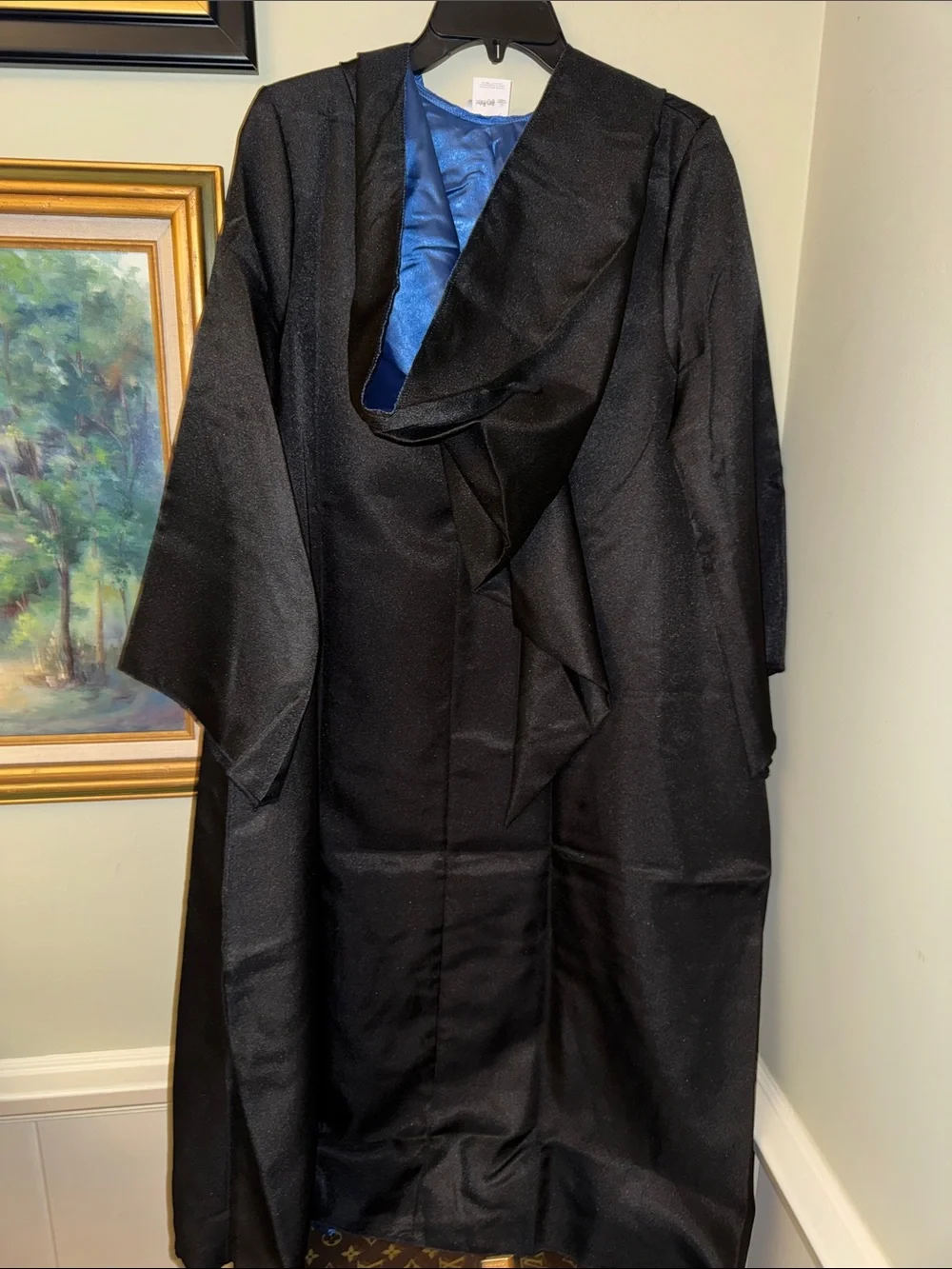 Wizarding World Harry Potter Kids XL 14 16 Black Hooded Wizard Cape RAVENCLAW